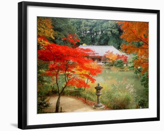 Garden of Joruriji Temple-null-Framed Photographic Print