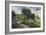 Garden of Les Mathurins at Pontoise, 1876-Camille Pissarro-Framed Giclee Print