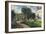 Garden of Les Mathurins at Pontoise, 1876-Camille Pissarro-Framed Giclee Print