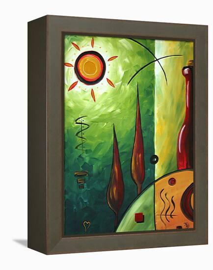 Garden Of Love-Megan Aroon Duncanson-Framed Stretched Canvas