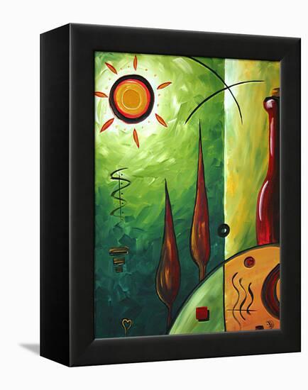 Garden Of Love-Megan Aroon Duncanson-Framed Stretched Canvas