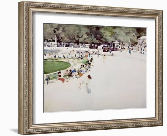 Garden of Luxembourg-Daniel Cacouault-Framed Giclee Print