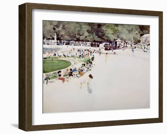 Garden of Luxembourg-Daniel Cacouault-Framed Giclee Print