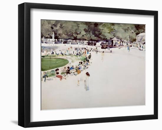 Garden of Luxembourg-Daniel Cacouault-Framed Giclee Print