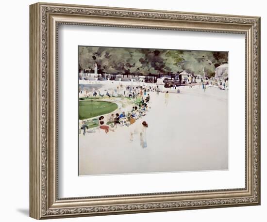 Garden of Luxembourg-Daniel Cacouault-Framed Giclee Print