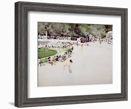 Garden of Luxembourg-Daniel Cacouault-Framed Giclee Print