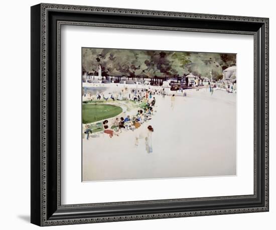 Garden of Luxembourg-Daniel Cacouault-Framed Giclee Print