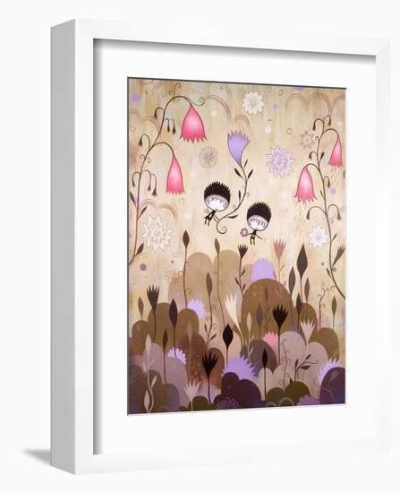 Garden of Sleeping Flowers I-Jeremiah Ketner-Framed Art Print