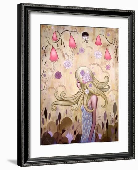 Garden of Sleeping Flowers II-Jeremiah Ketner-Framed Art Print