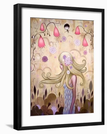 Garden of Sleeping Flowers II-Jeremiah Ketner-Framed Art Print