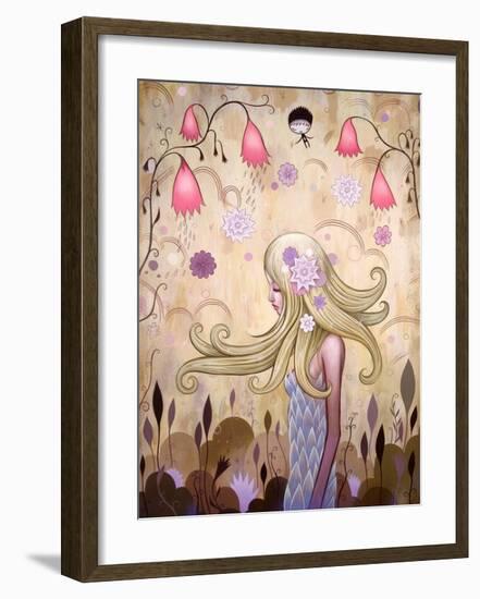 Garden of Sleeping Flowers II-Jeremiah Ketner-Framed Art Print