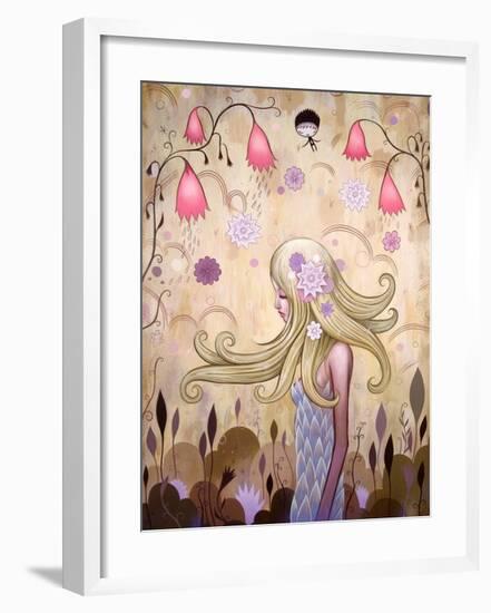 Garden of Sleeping Flowers II-Jeremiah Ketner-Framed Art Print