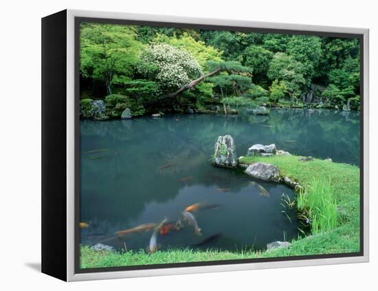 Garden of Tenryuji Temple-null-Framed Premier Image Canvas