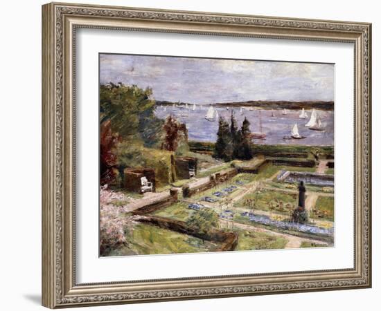 Garden of the Arnhold Family by the Wansee River; Wannseegarten Der Familie Arnhold, 1911-Max Liebermann-Framed Giclee Print