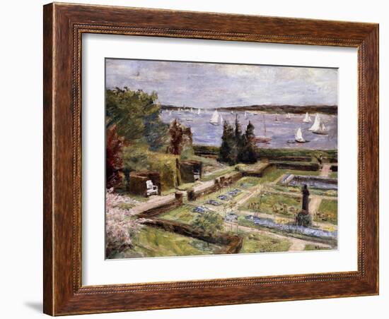 Garden of the Arnhold Family by the Wansee River; Wannseegarten Der Familie Arnhold, 1911-Max Liebermann-Framed Giclee Print