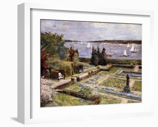 Garden of the Arnhold Family by the Wansee River; Wannseegarten Der Familie Arnhold, 1911-Max Liebermann-Framed Giclee Print