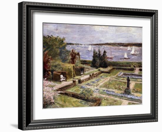 Garden of the Arnhold Family by the Wansee River; Wannseegarten Der Familie Arnhold, 1911-Max Liebermann-Framed Giclee Print