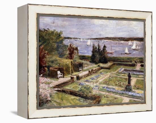 Garden of the Arnhold Family by the Wansee River-Max Liebermann-Framed Premier Image Canvas
