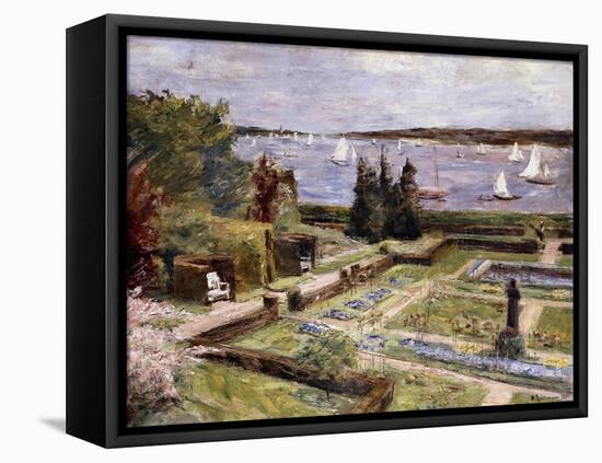 Garden of the Arnhold Family by the Wansee River-Max Liebermann-Framed Premier Image Canvas