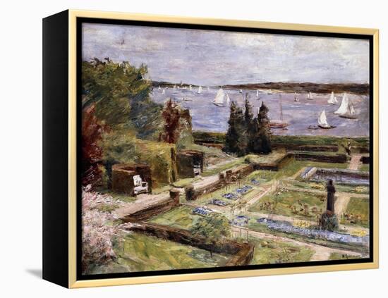 Garden of the Arnhold Family by the Wansee River-Max Liebermann-Framed Premier Image Canvas