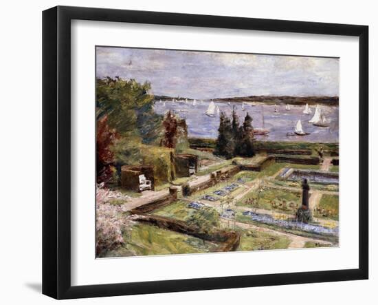 Garden of the Arnhold Family by the Wansee River-Max Liebermann-Framed Giclee Print