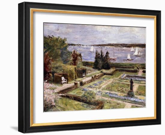 Garden of the Arnhold Family by the Wansee River-Max Liebermann-Framed Giclee Print