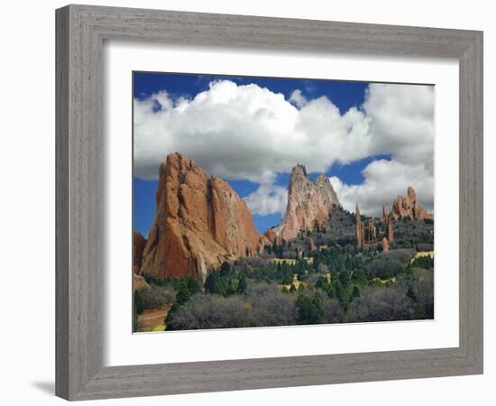 Garden of the Gods, Colorado Springs, Colorado 96-Monte Nagler-Framed Photographic Print