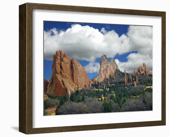 Garden of the Gods, Colorado Springs, Colorado 96-Monte Nagler-Framed Photographic Print