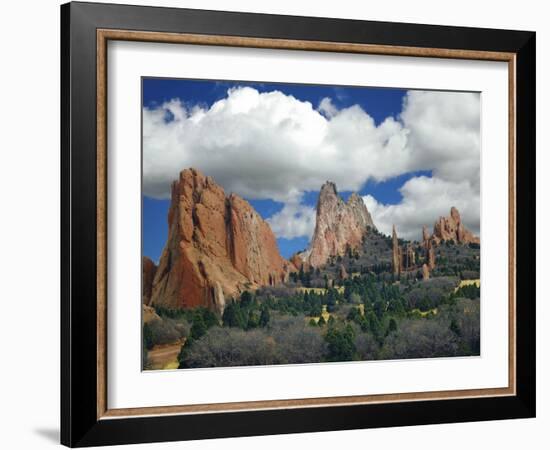 Garden of the Gods, Colorado Springs, Colorado 96-Monte Nagler-Framed Photographic Print