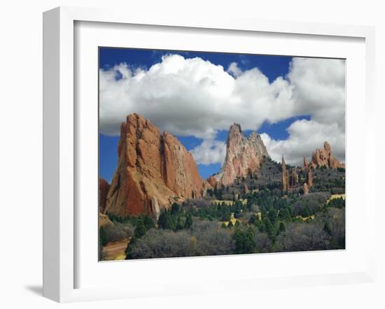 Garden of the Gods, Colorado Springs, Colorado 96-Monte Nagler-Framed Photographic Print