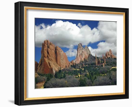 Garden of the Gods, Colorado Springs, Colorado 96-Monte Nagler-Framed Photographic Print