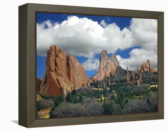 Garden of the Gods, Colorado Springs, Colorado 96-Monte Nagler-Framed Premier Image Canvas