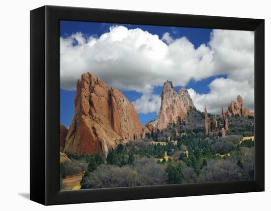 Garden of the Gods, Colorado Springs, Colorado 96-Monte Nagler-Framed Premier Image Canvas