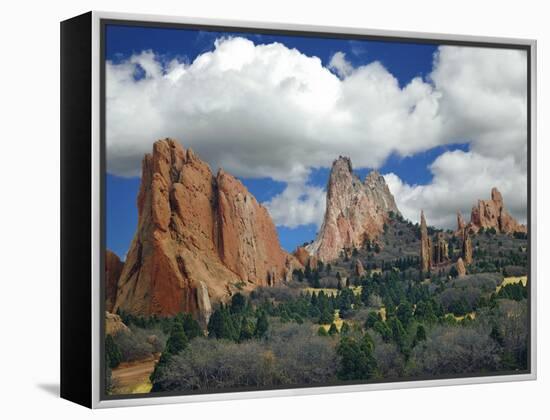Garden of the Gods, Colorado Springs, Colorado 96-Monte Nagler-Framed Premier Image Canvas
