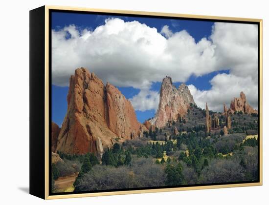 Garden of the Gods, Colorado Springs, Colorado 96-Monte Nagler-Framed Premier Image Canvas