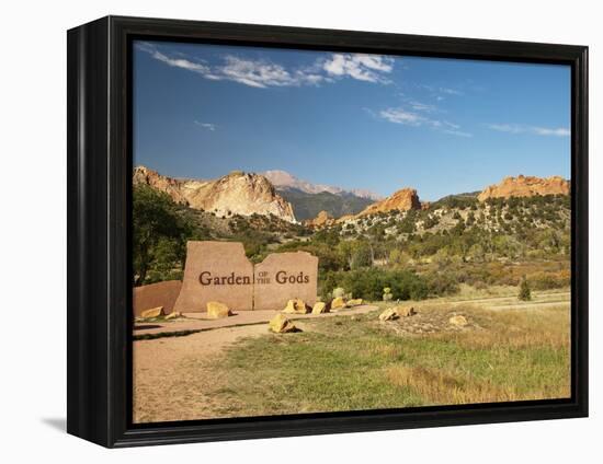 Garden of the Gods Historic Site, Colorado, USA-Patrick J. Wall-Framed Premier Image Canvas