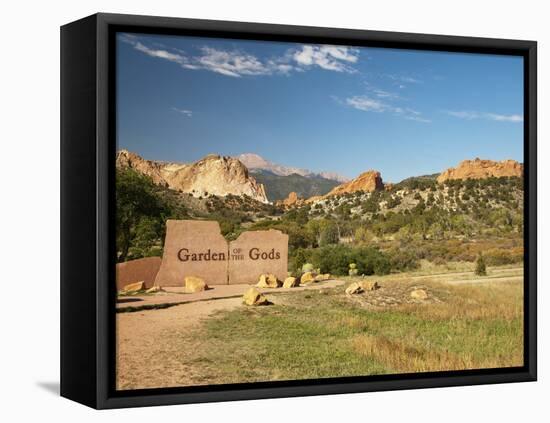 Garden of the Gods Historic Site, Colorado, USA-Patrick J. Wall-Framed Premier Image Canvas