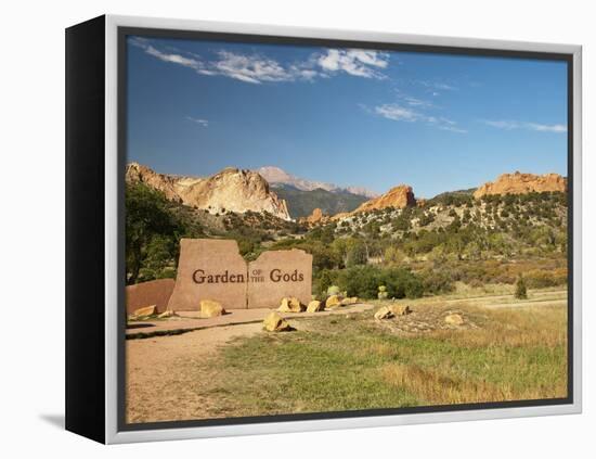 Garden of the Gods Historic Site, Colorado, USA-Patrick J. Wall-Framed Premier Image Canvas