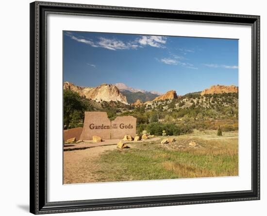 Garden of the Gods Historic Site, Colorado, USA-Patrick J. Wall-Framed Photographic Print