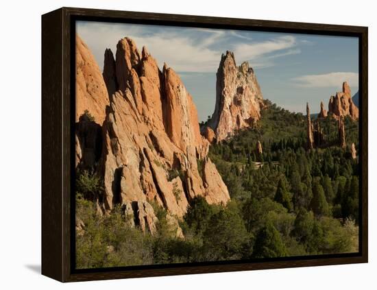 Garden of the Gods Historic Site, Colorado, USA-Patrick J. Wall-Framed Premier Image Canvas