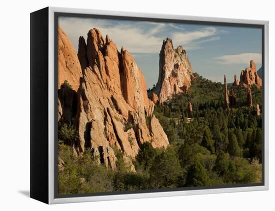 Garden of the Gods Historic Site, Colorado, USA-Patrick J. Wall-Framed Premier Image Canvas