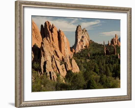 Garden of the Gods Historic Site, Colorado, USA-Patrick J. Wall-Framed Photographic Print