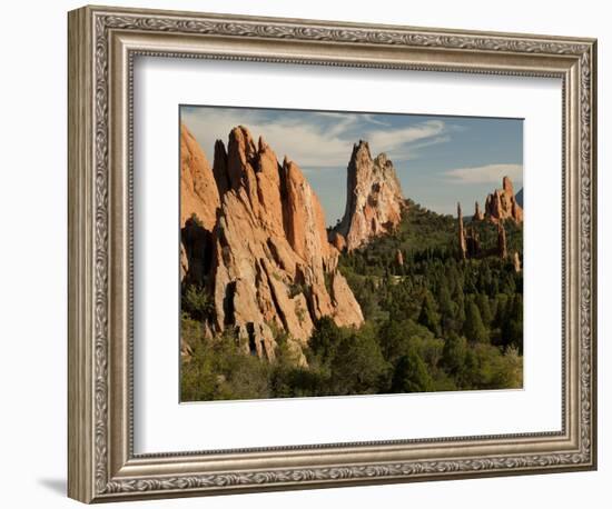 Garden of the Gods Historic Site, Colorado, USA-Patrick J. Wall-Framed Photographic Print