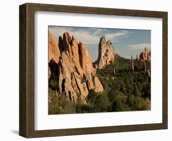 Garden of the Gods Historic Site, Colorado, USA-Patrick J. Wall-Framed Photographic Print