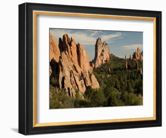 Garden of the Gods Historic Site, Colorado, USA-Patrick J. Wall-Framed Photographic Print