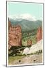 Garden of the Gods, Pike's Peak, Colorado-null-Mounted Art Print