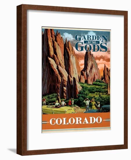 Garden of the Gods-null-Framed Giclee Print