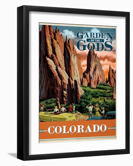 Garden of the Gods-null-Framed Giclee Print