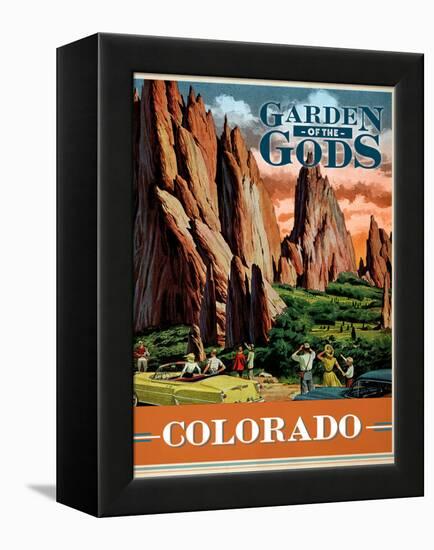 Garden of the Gods-null-Framed Premier Image Canvas