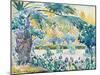 Garden of the Painter at Saint Clair, 1908-Henri-Edmond Cross-Mounted Giclee Print